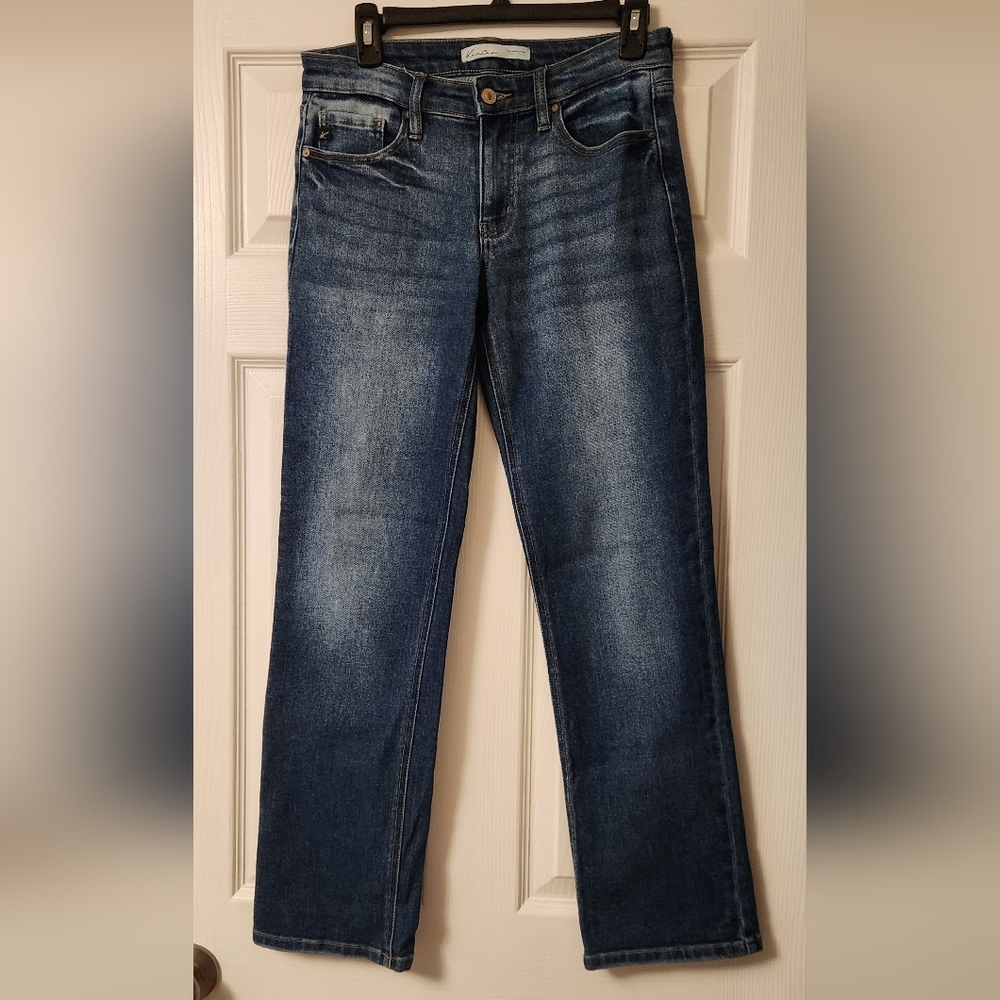 KanCan Women's Blue Ankle Jeans